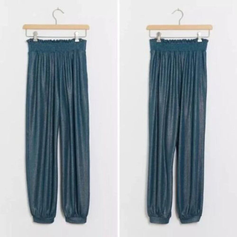 NWT Anthropologie Gillian Shimmer Joggers | M